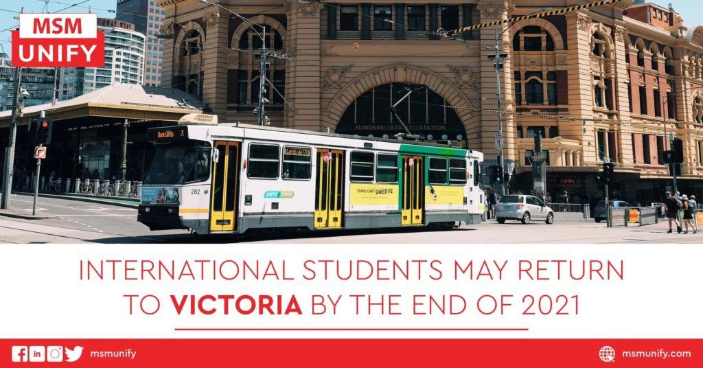 International Students May Return to Victoria by the End of 2021